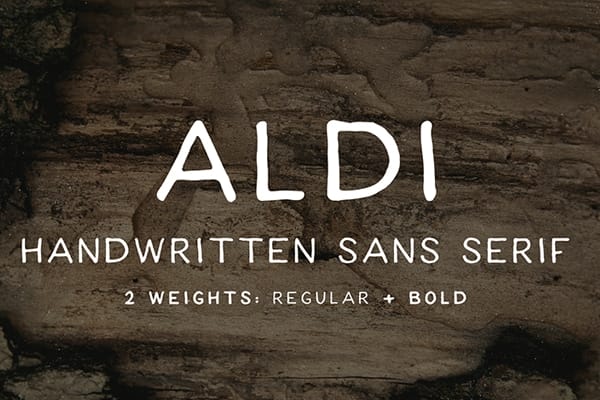 Aldi Font