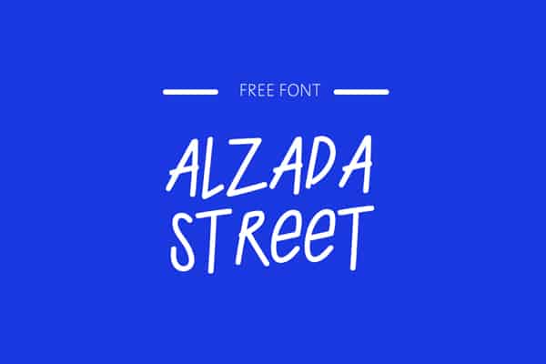 Alzada Street Font