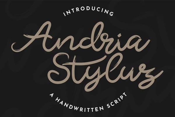 Andria Styluz Font