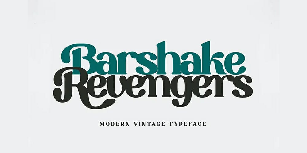Barshake Font