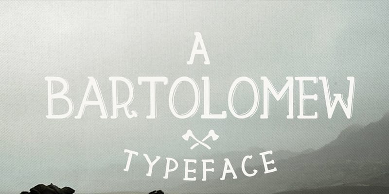 Bartolomew Typeface