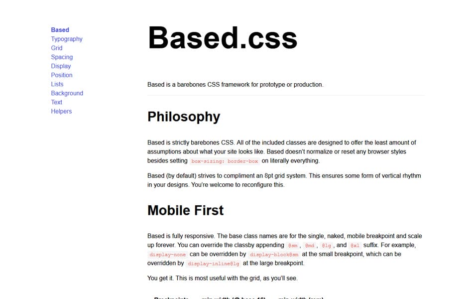Based.css