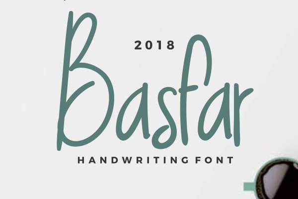 Basfar Handwriting Font