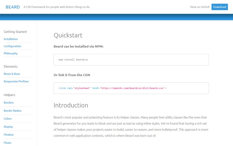 100+ Best CSS Frameworks for Responsive Design 84 Beard