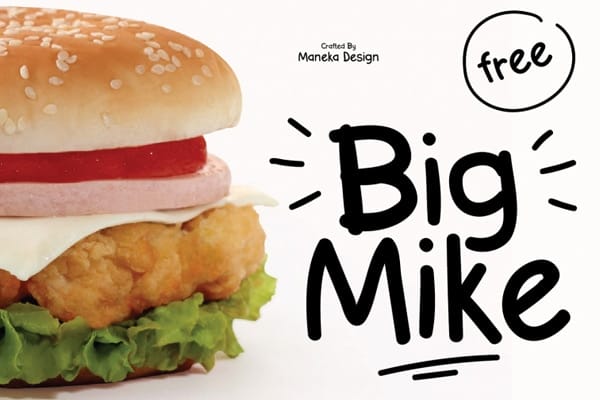 Big Mike Typeface