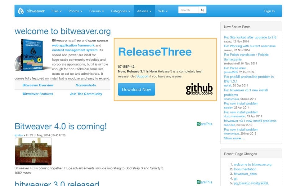 100+ Best PHP Frameworks for Web Developers 76 Bitweaver