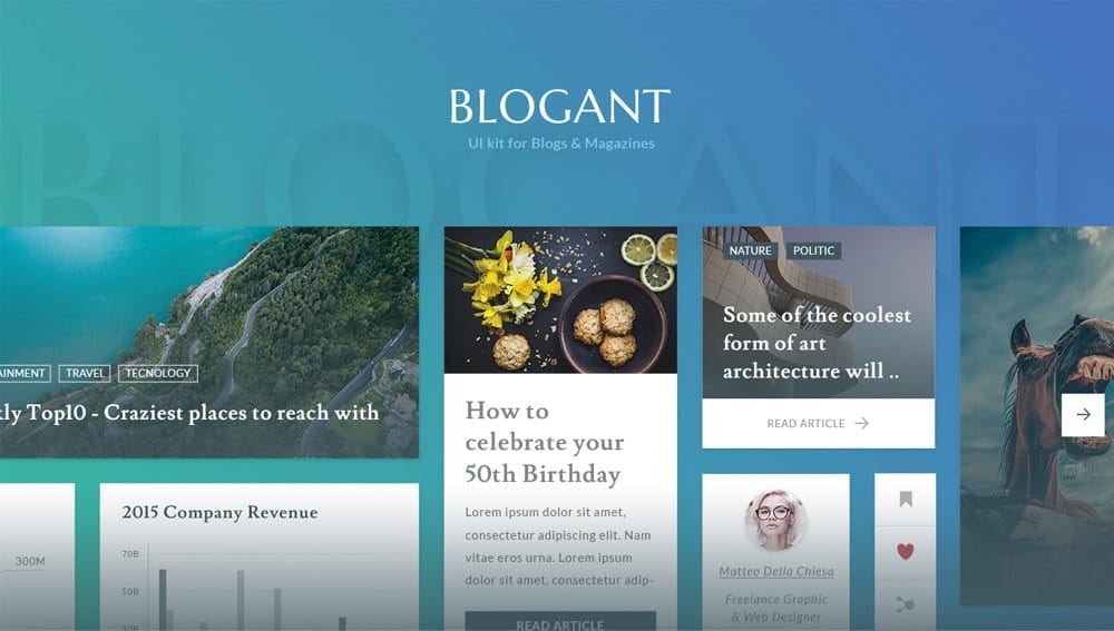 Blogant UI Kit