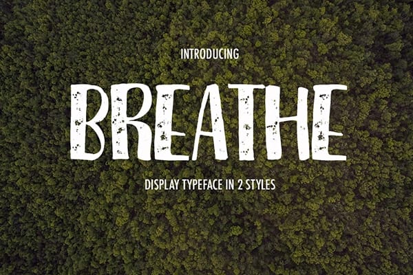 Breathe Font