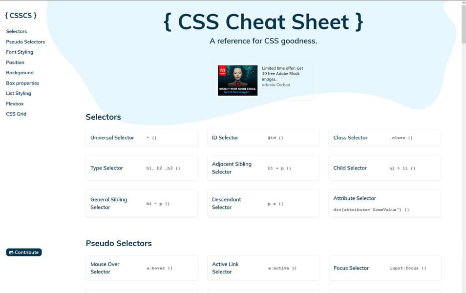 20+ Best CSS Reference Websites » CSS Author
