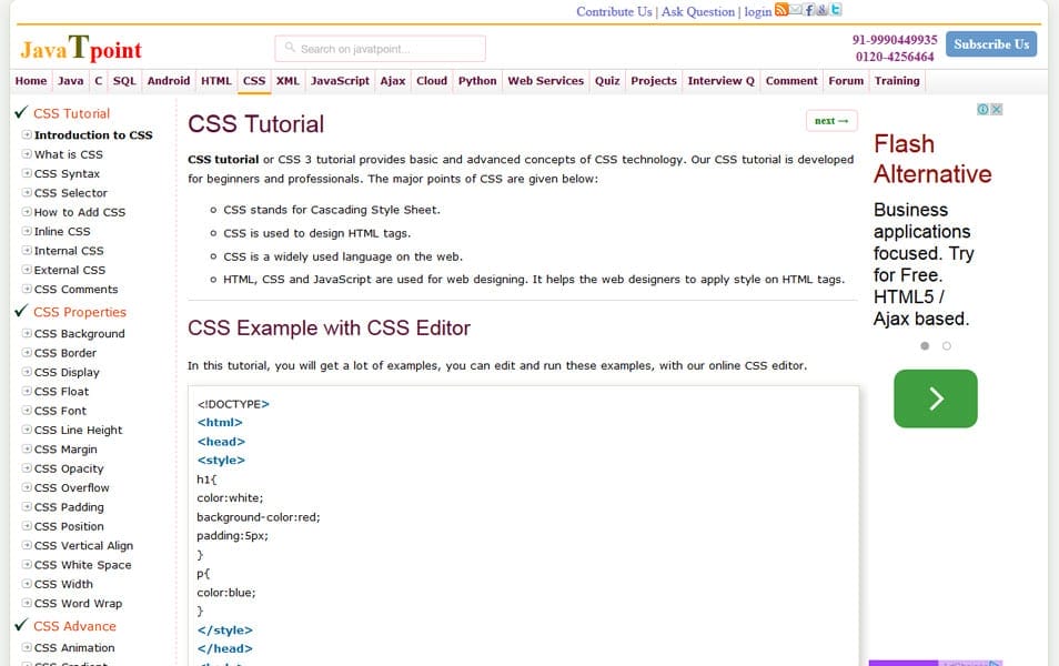 25+ Best Collection Of CSS Tutorial Websites » CSS Author