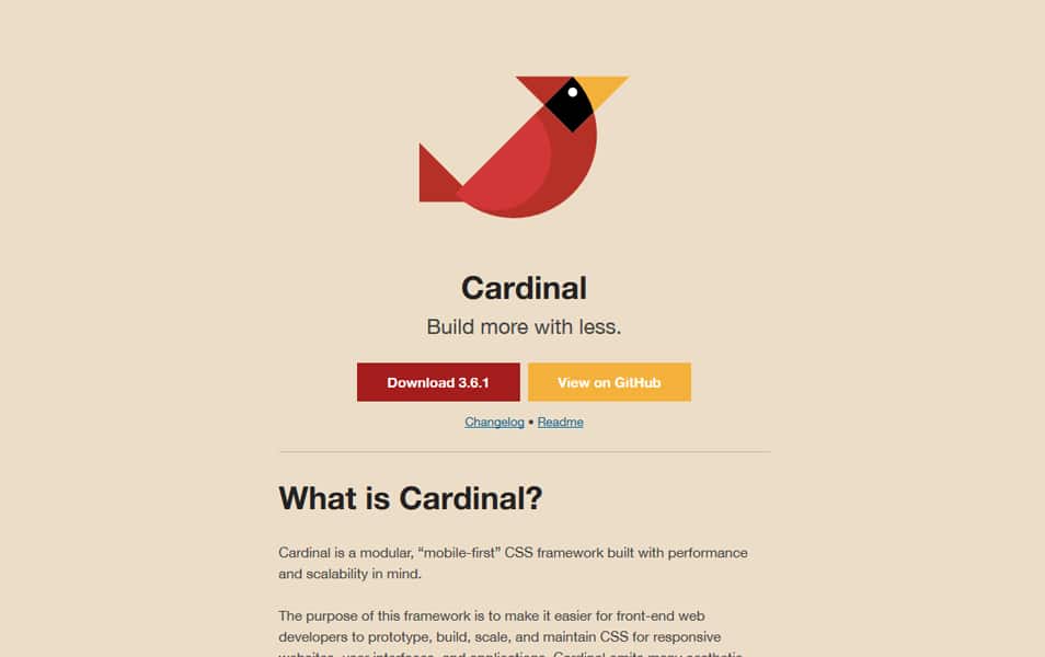 100+ Best CSS Frameworks for Responsive Design 93 Cardinal