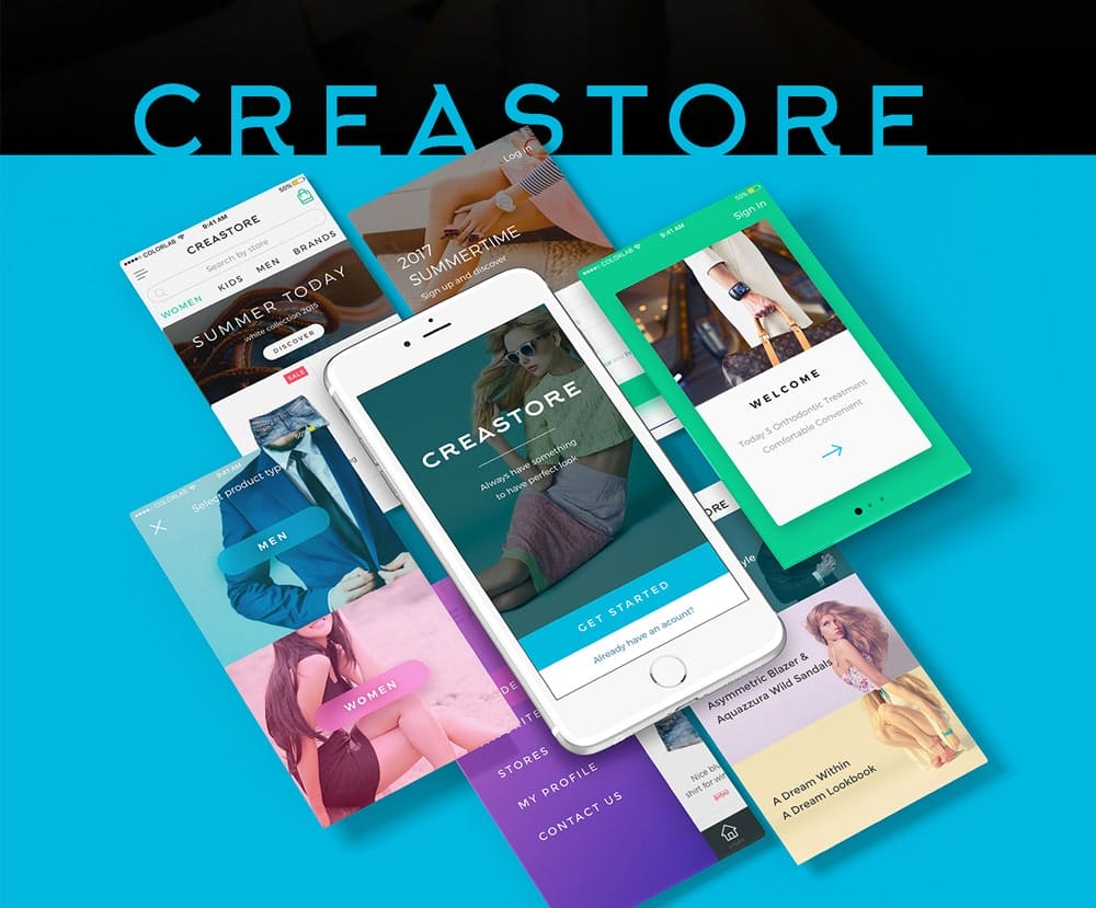 Creastore UI Kit 