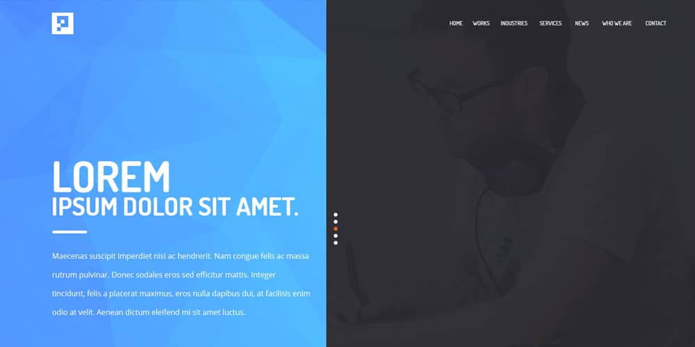 Free Agency Website Templates
