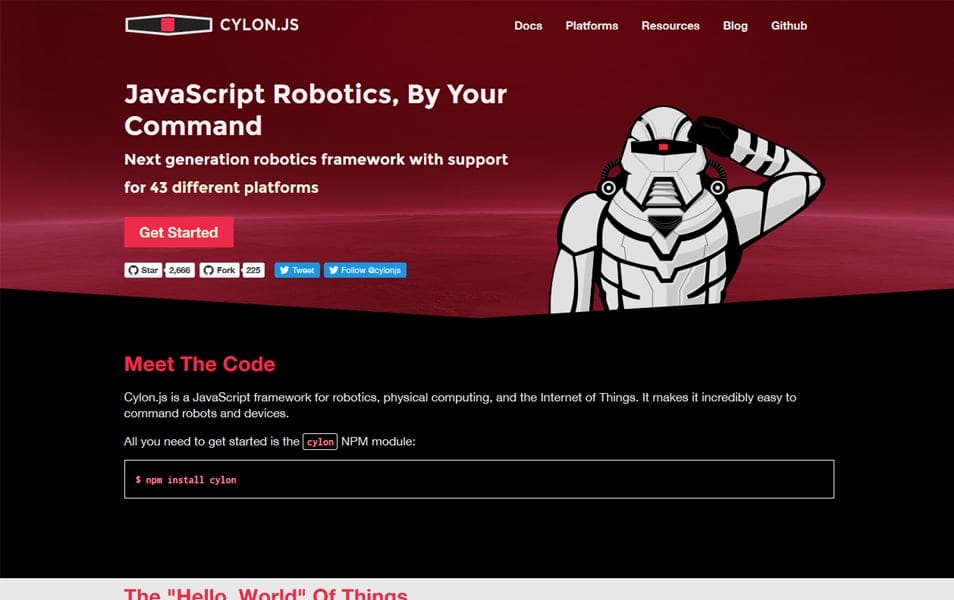 100+ JavaScript Frameworks for Web Developers 16 CylonJS