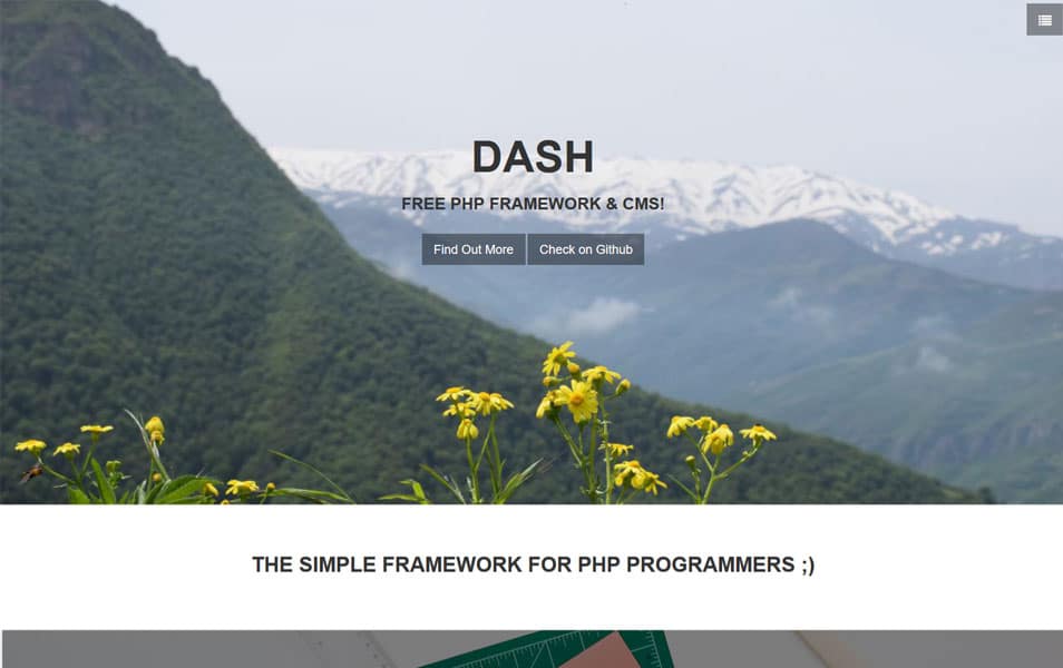 100+ Best PHP Frameworks for Web Developers 10 DASH PHP Framework