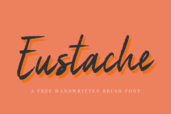 Eustache Brush Handwritten Font