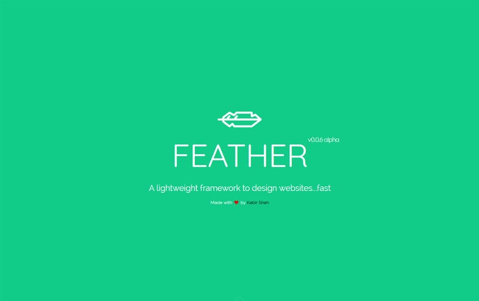 Feather CSS framework