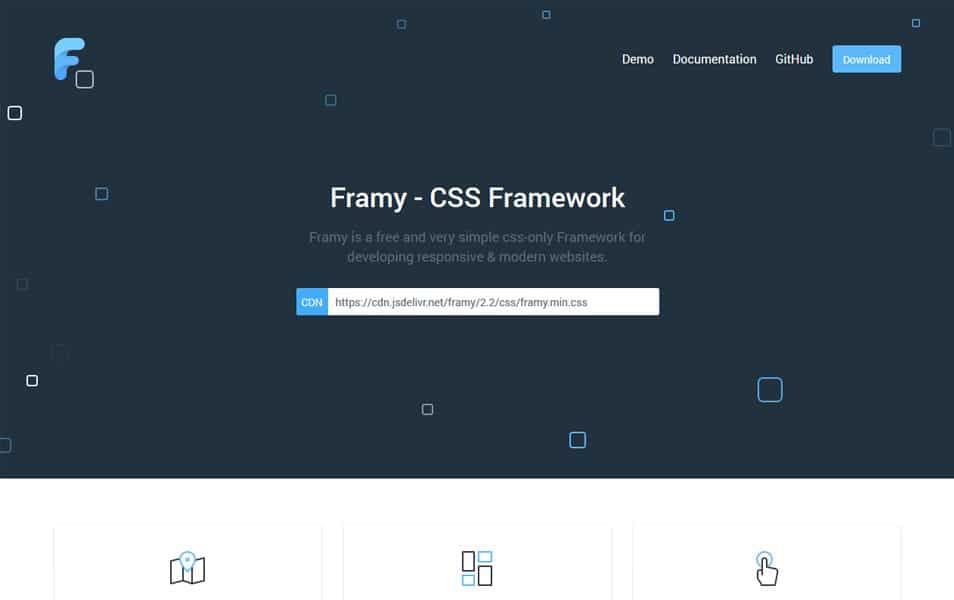 Framy CSS Framework