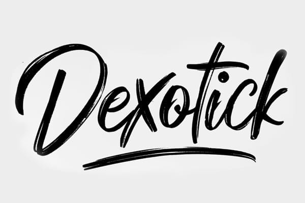 Free Dexotick Font