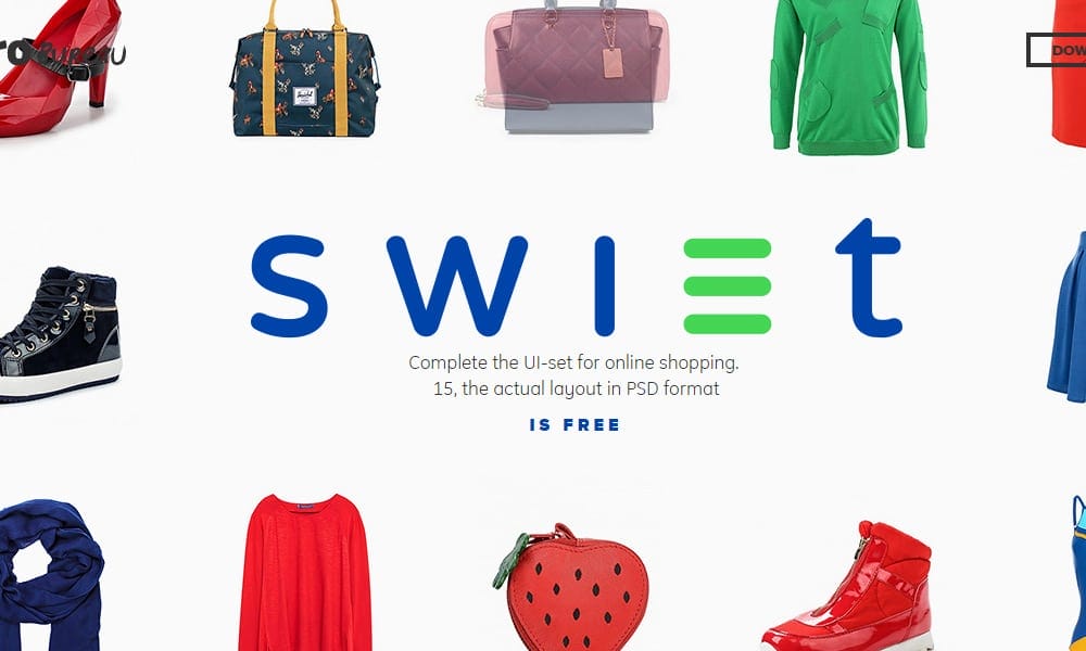 free-swiet-ecommerce-ui-kit-psd