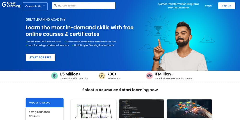 Best Places to Learn Web Development 160 Great Learning Academy
