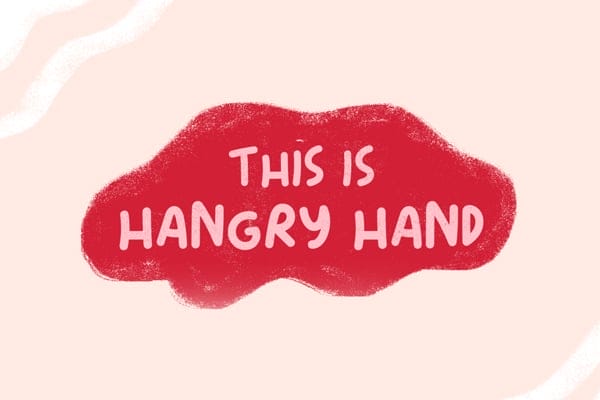 Hangry Hand Font