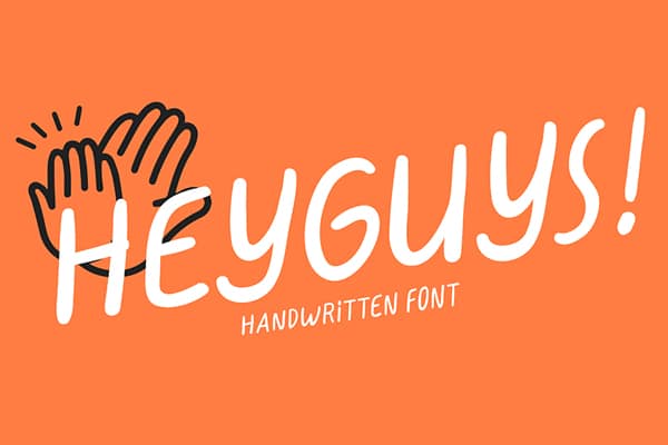 HeyGuys Font
