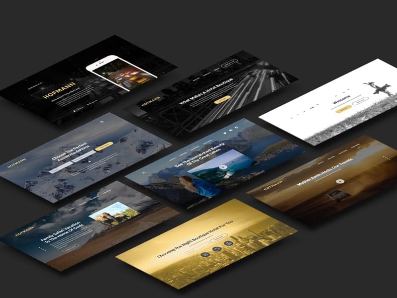 Hofmann Free Responsive UI Kit