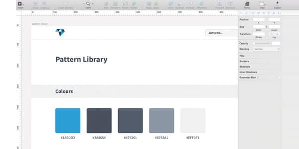 How to build a pattern library in Sketch