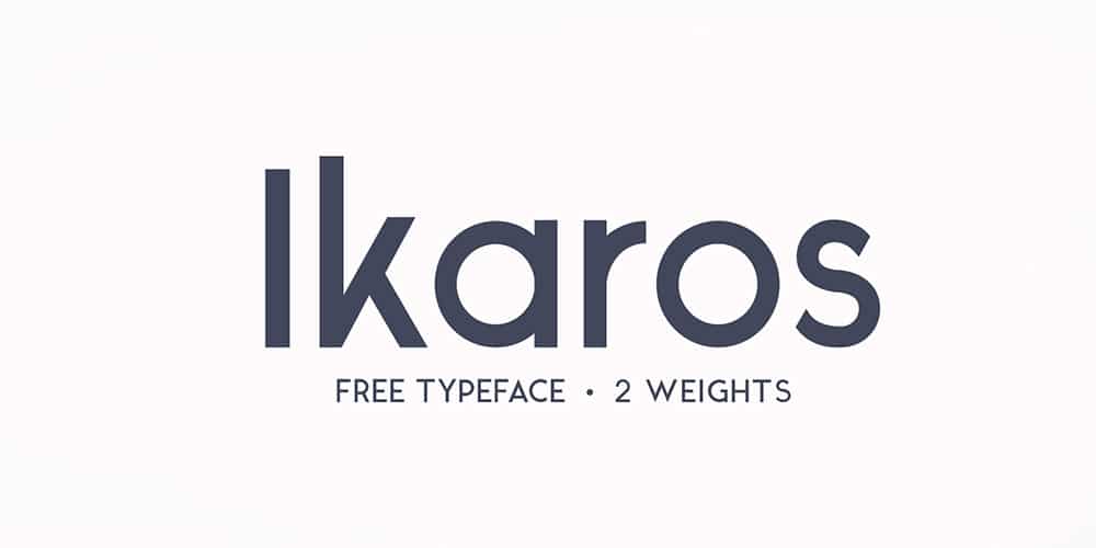 Ikaros Free Font