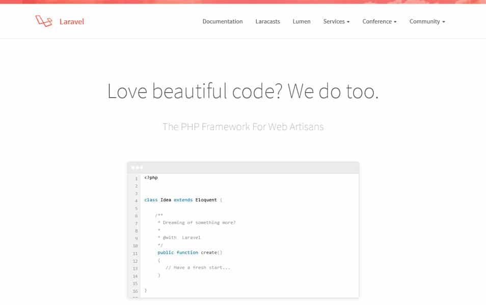 100+ Best PHP Frameworks for Web Developers 1 Laravel