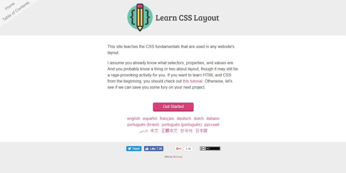 Best Places to Learn Web Development 35 Learn CSS Layout