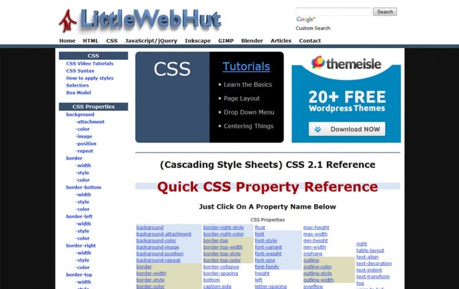 20+ Best CSS Reference Websites » CSS Author