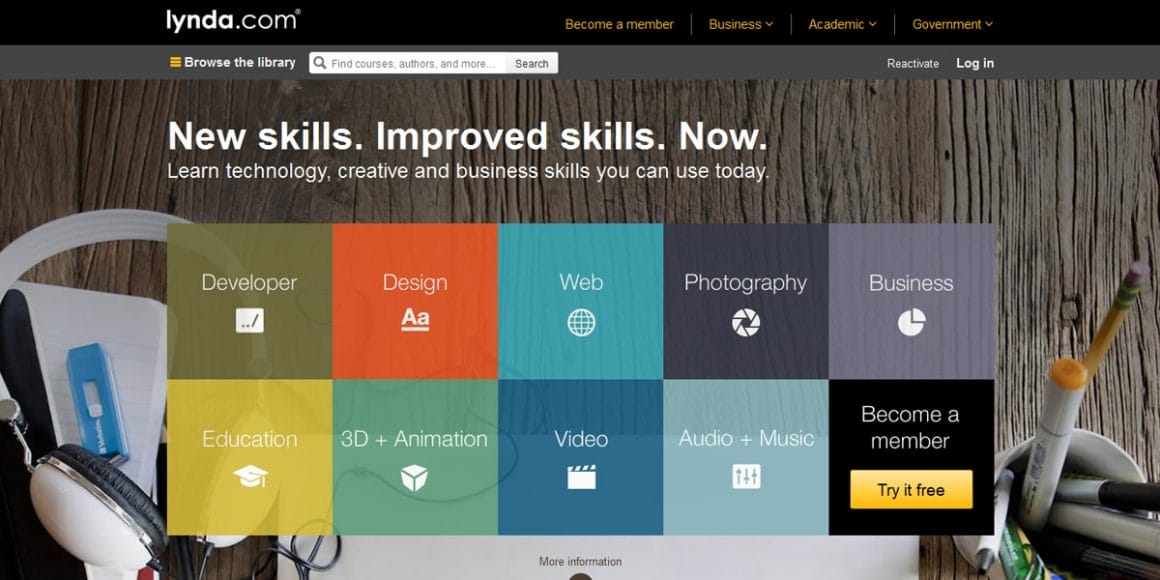 Best Places to Learn Web Development 44 Lynda