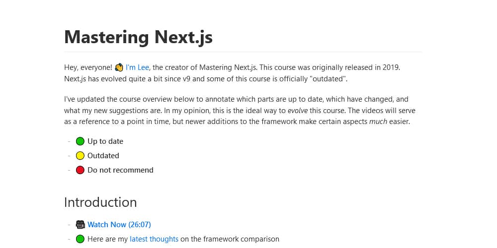 Best Places to Learn Web Development 88 Mastering Next.js