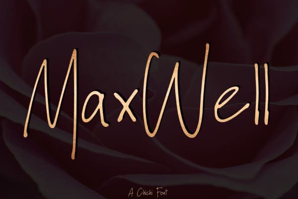 Max Well Font