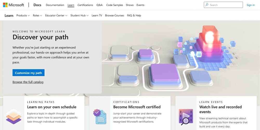 Best Places to Learn Web Development 85 Microsoft Learn
