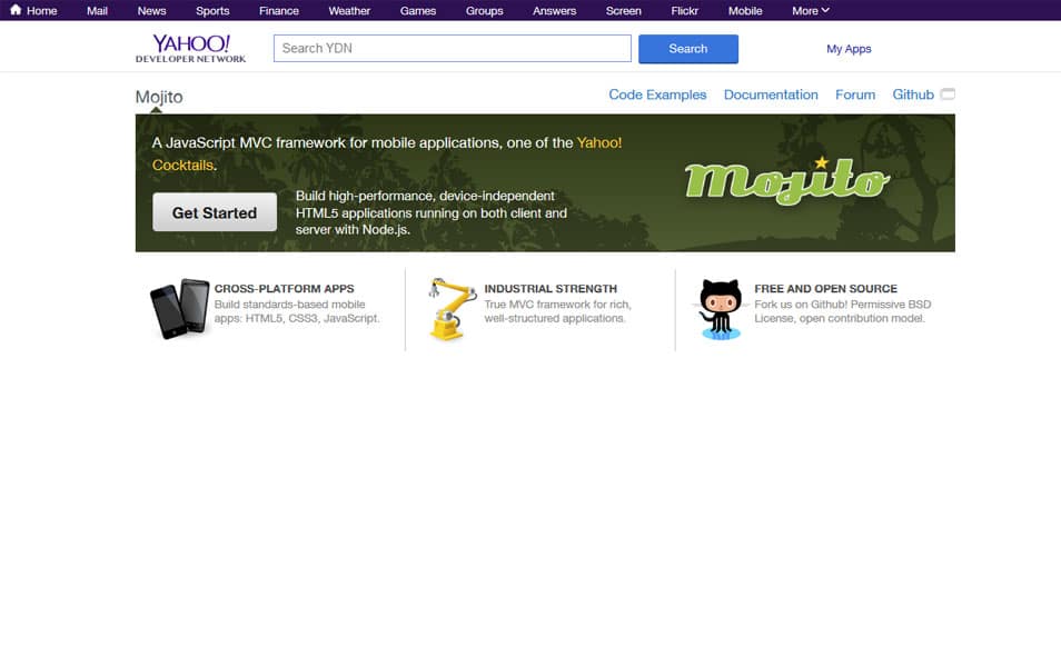 100+ JavaScript Frameworks for Web Developers 117 Mojito