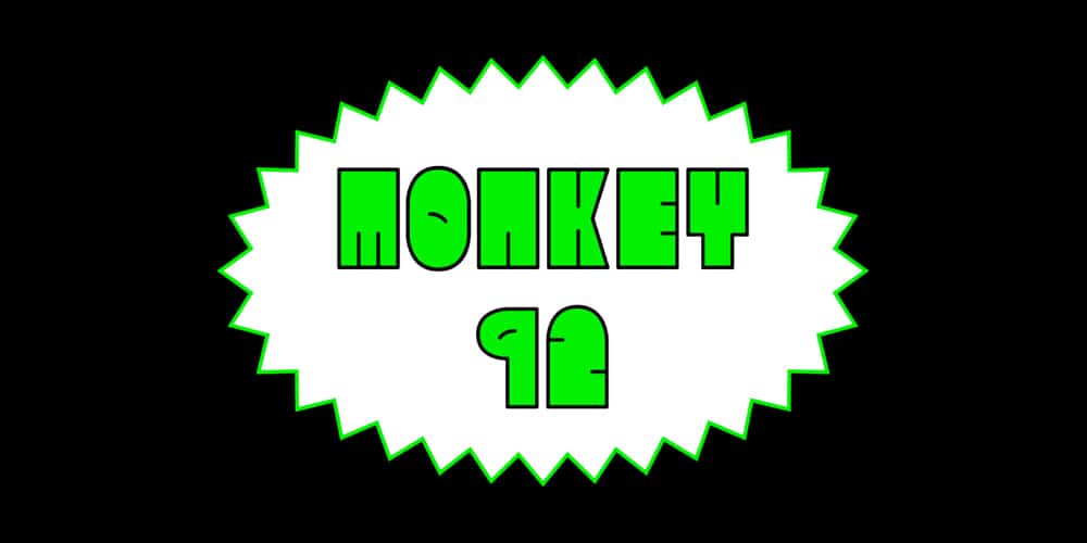 Monkey92 Font