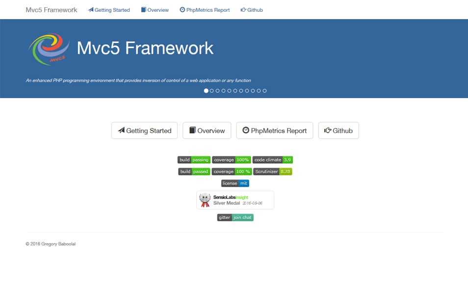 Mvc5 Framework