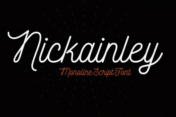 Nickainley Handwriting Font