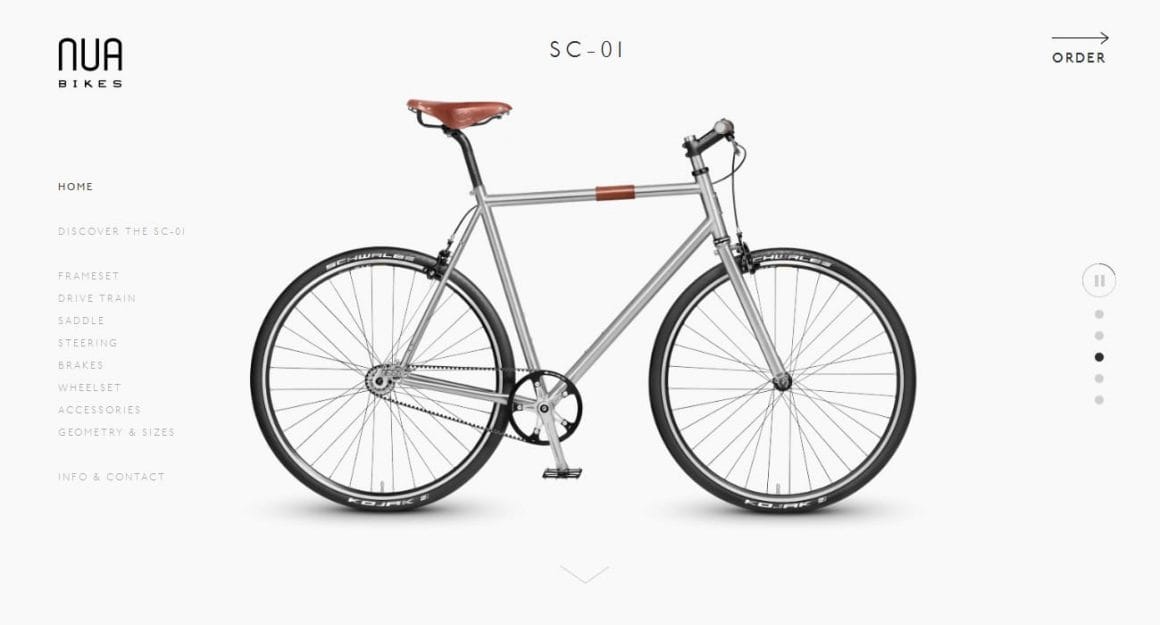 Best Product Website Inspiration 70 Nua Bikes