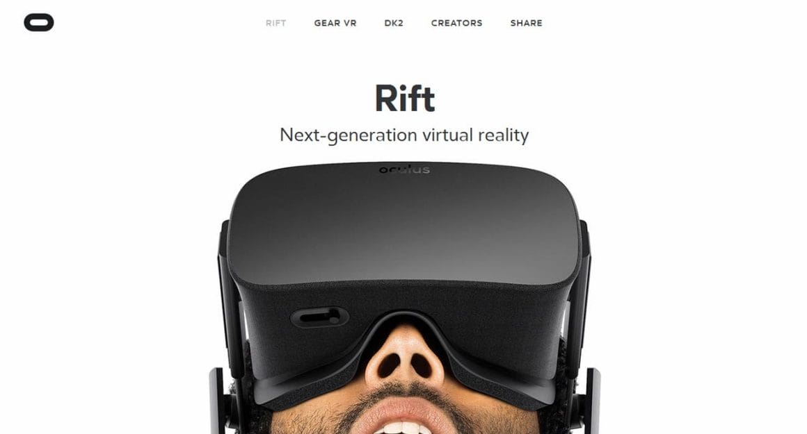 Best Product Website Inspiration 85 Oculus Rift