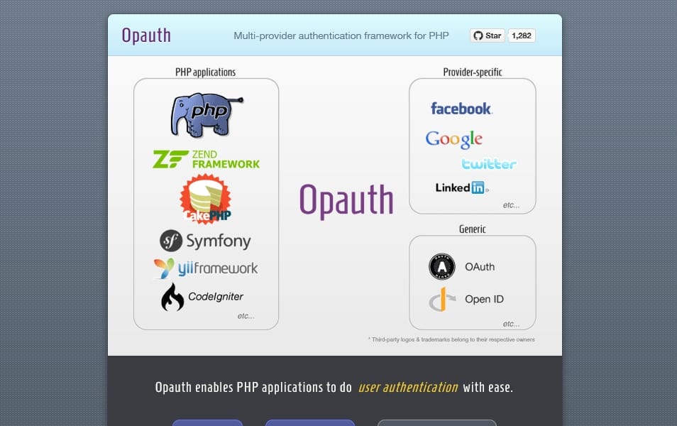100+ Best PHP Frameworks for Web Developers 30 Opauth