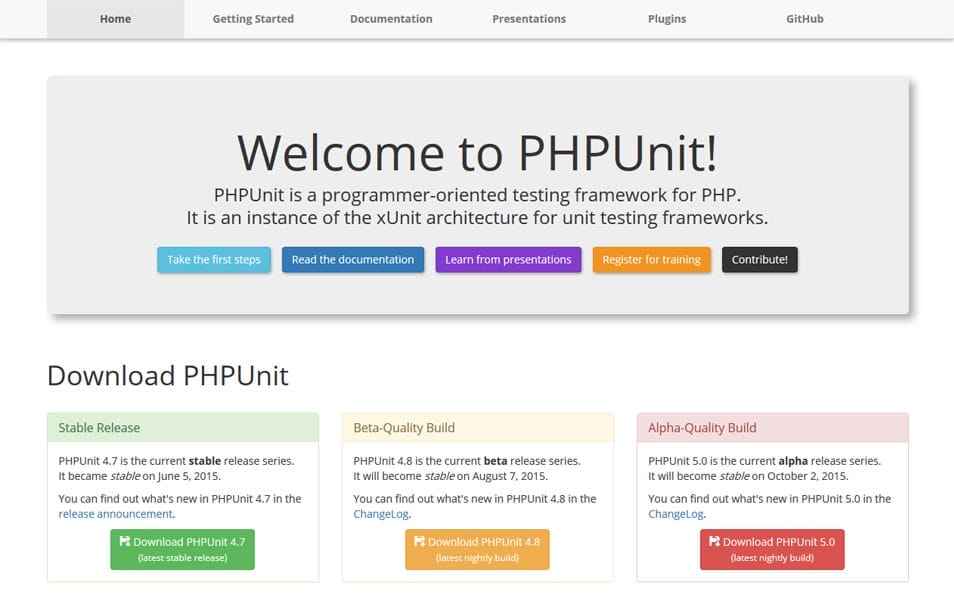 100+ Best PHP Frameworks for Web Developers 5 PHPUnit