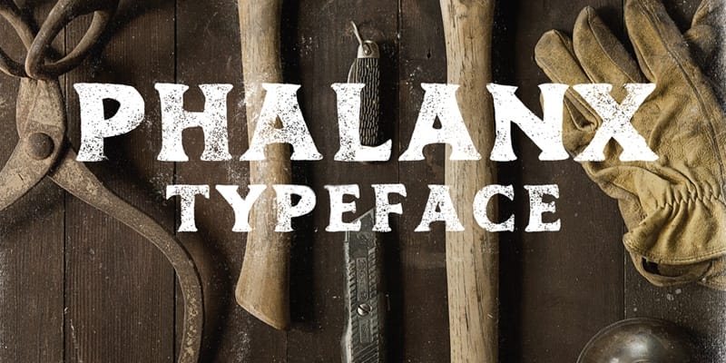 Phalanx Typeface