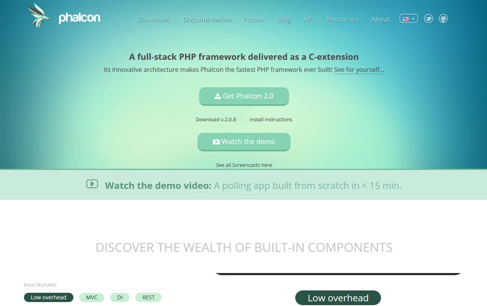 100+ Best PHP Frameworks for Web Developers 6 Phalcon Framework