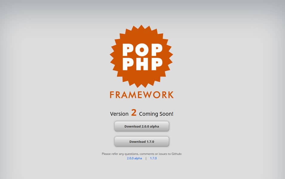 100+ Best PHP Frameworks for Web Developers 48 Pop PHP Framework