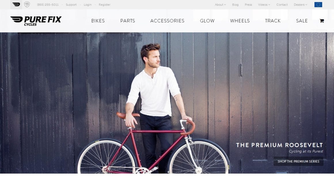 Best Product Website Inspiration 84 Pure Fix Cycles