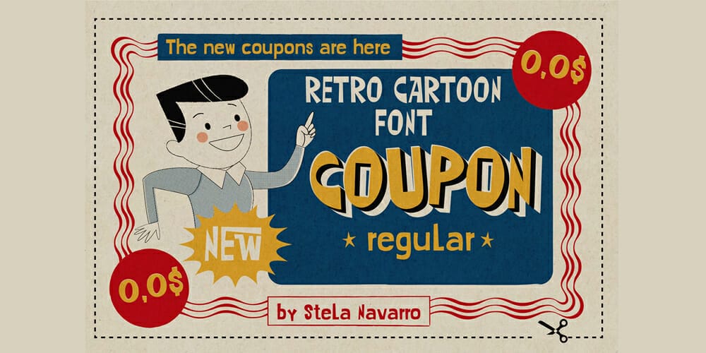 Retro Cartoon Font